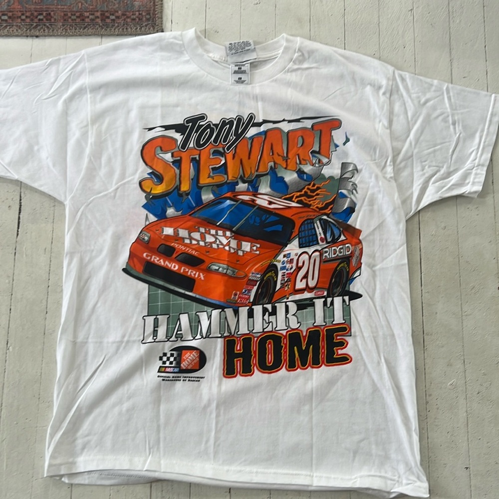 Vintage 1999 Tony Stewart NASCAR Graphic Tee